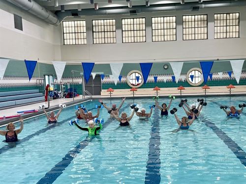 Drop-in aquatic fitness schedule